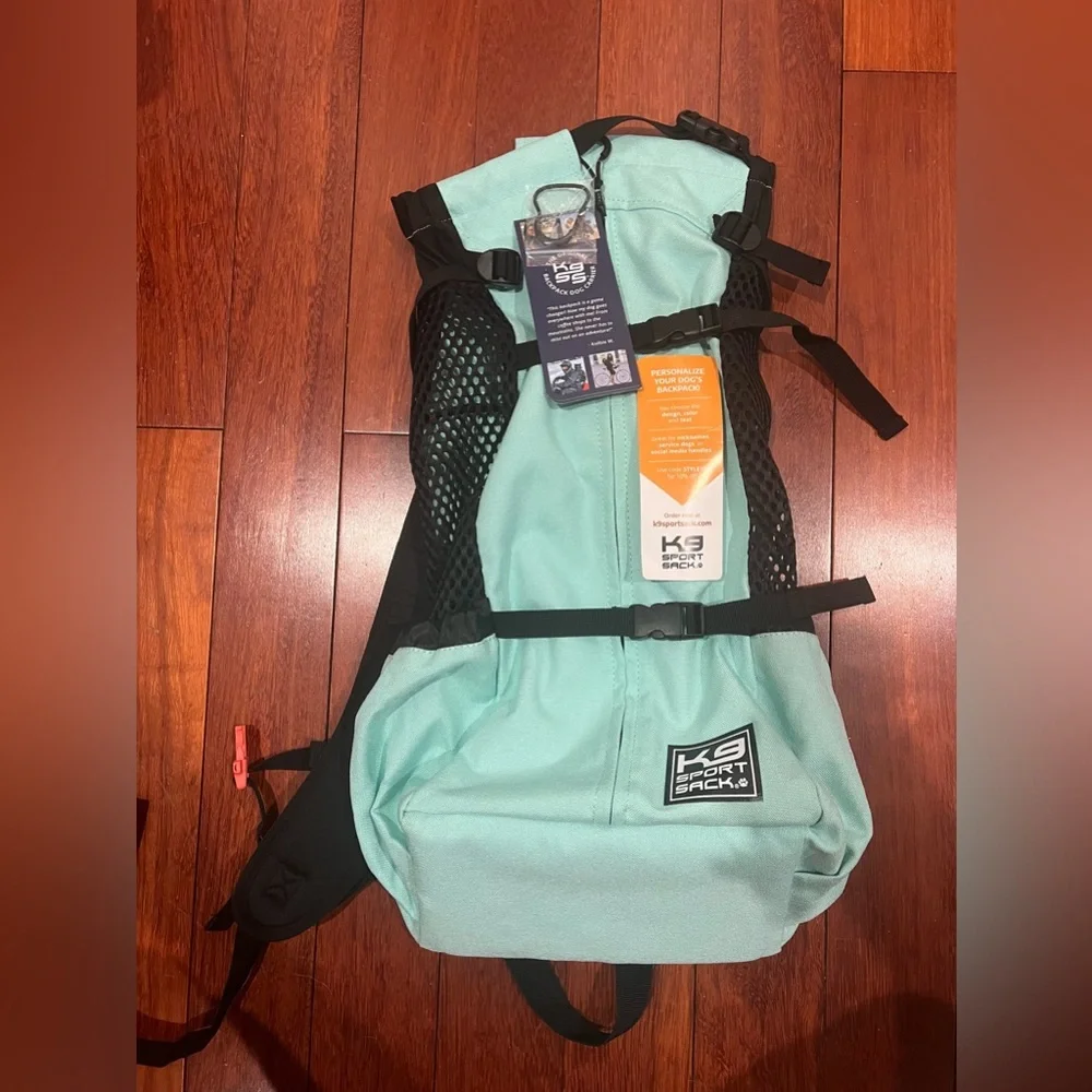 K9 Sport Sack Air 2 Original Backpack Dog Carrier Summer Mint Sz. L NWT